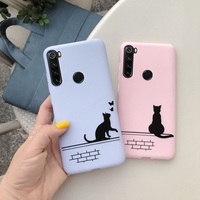 Na okładkę Xiaomi Redmi Note 8 Case Cartoon wzór miękki futerał silikonowy do Xiaomi Redmi Note 8 okładka Funda Redmi Note 8 T 8 T Case 3